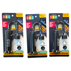 Magnetic LED Grill Light Father's Day Assortment- 3/Pack
