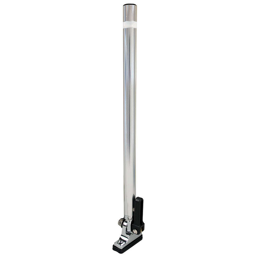 Perko 14" Folding Mount Pole Light - White All Round Light w/Quick Adjust Mount [1672DP0ALU