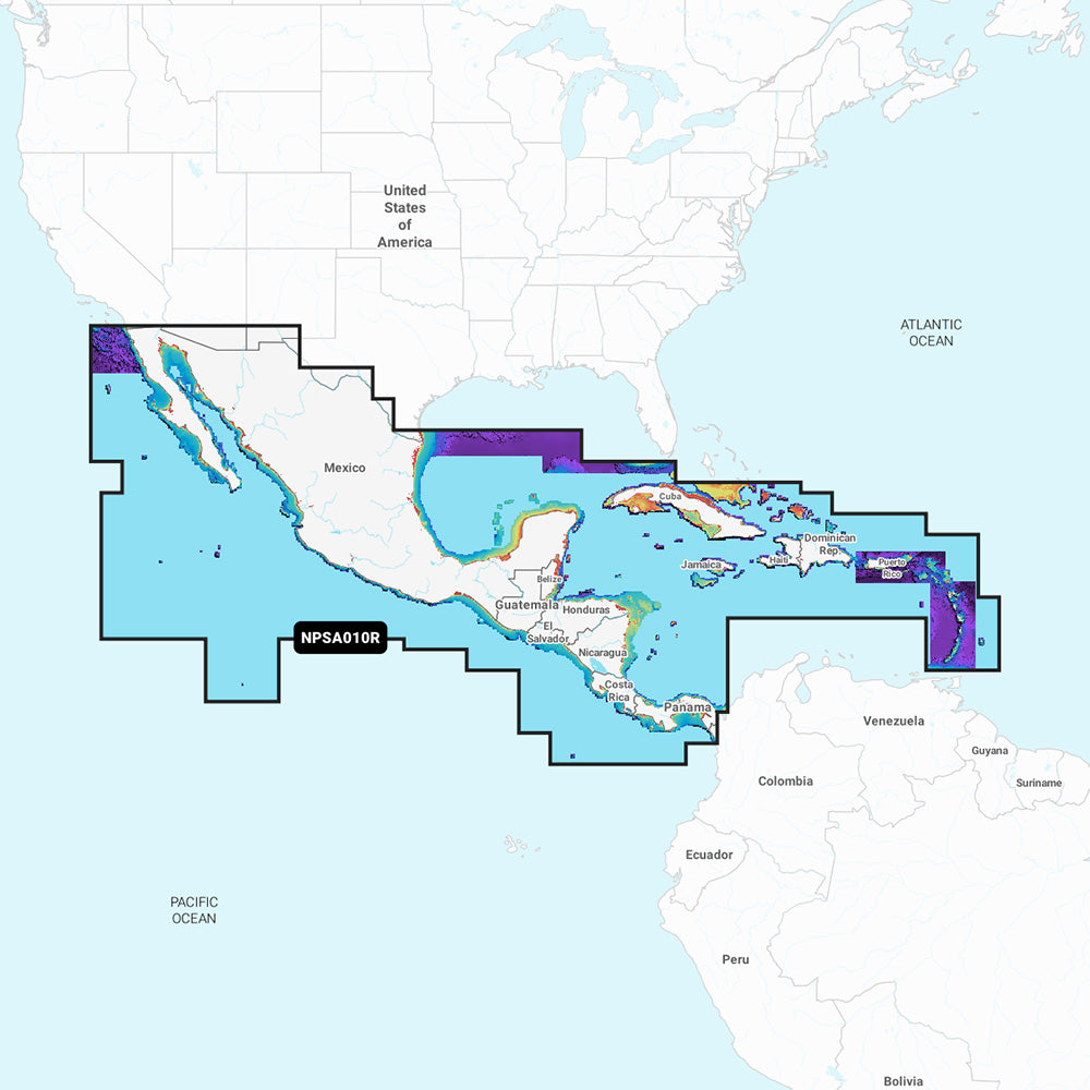 Navionics Platinum+ NPSA010R - Central America Caribbean [010-C1459-40