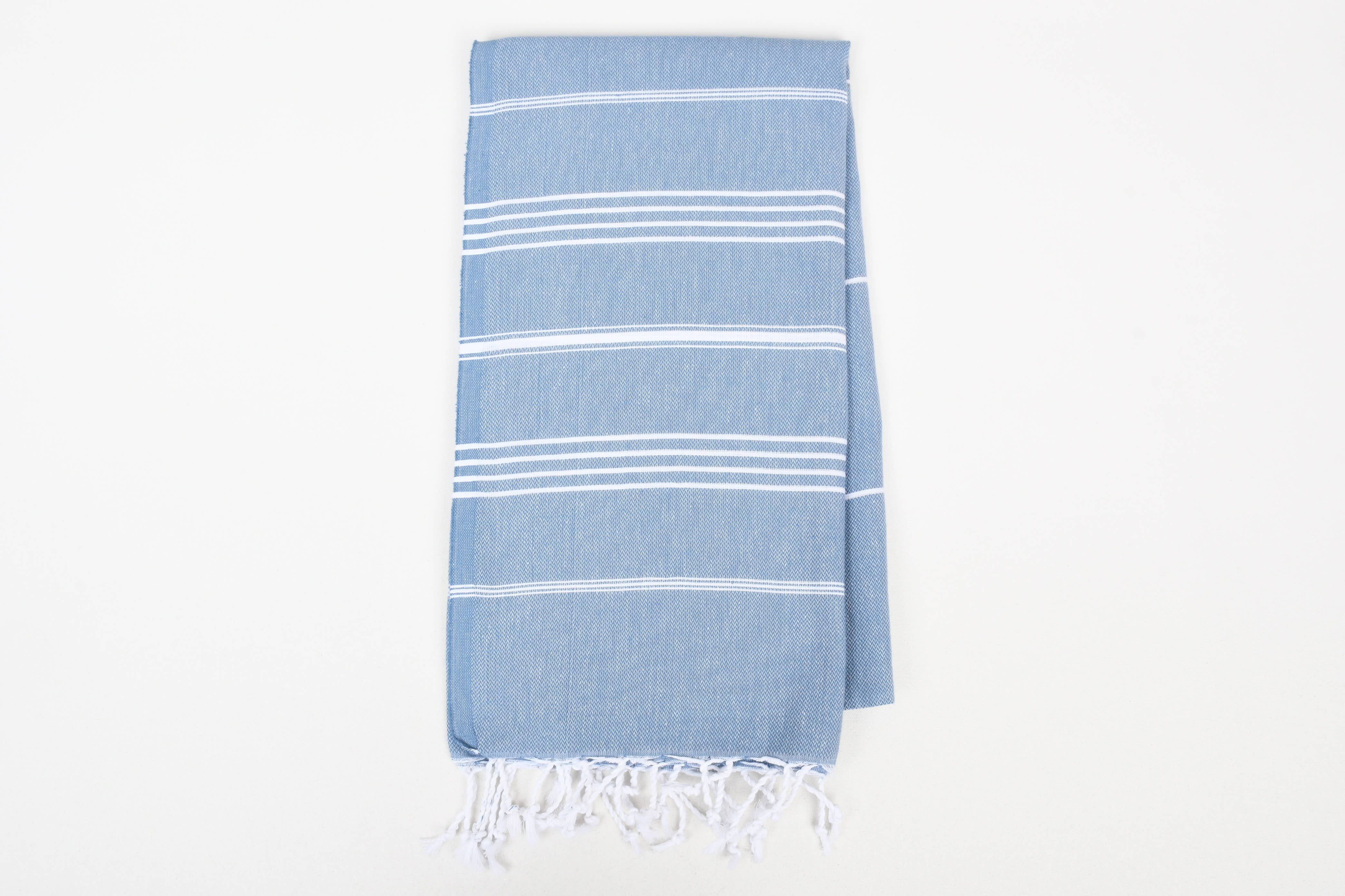 Handwoven Turkish Cotton Towel – Personalized Beach Towel