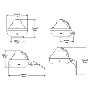 Ritchie X-10-A RitchieSport Automotive Compass - Bracket Mount - Gray [X-10-A] - The Smith Lake Clique