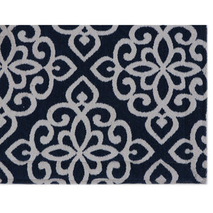 RugSmith Black Lyra Anti-Fatigue Kitchen Mat, 20"x36"