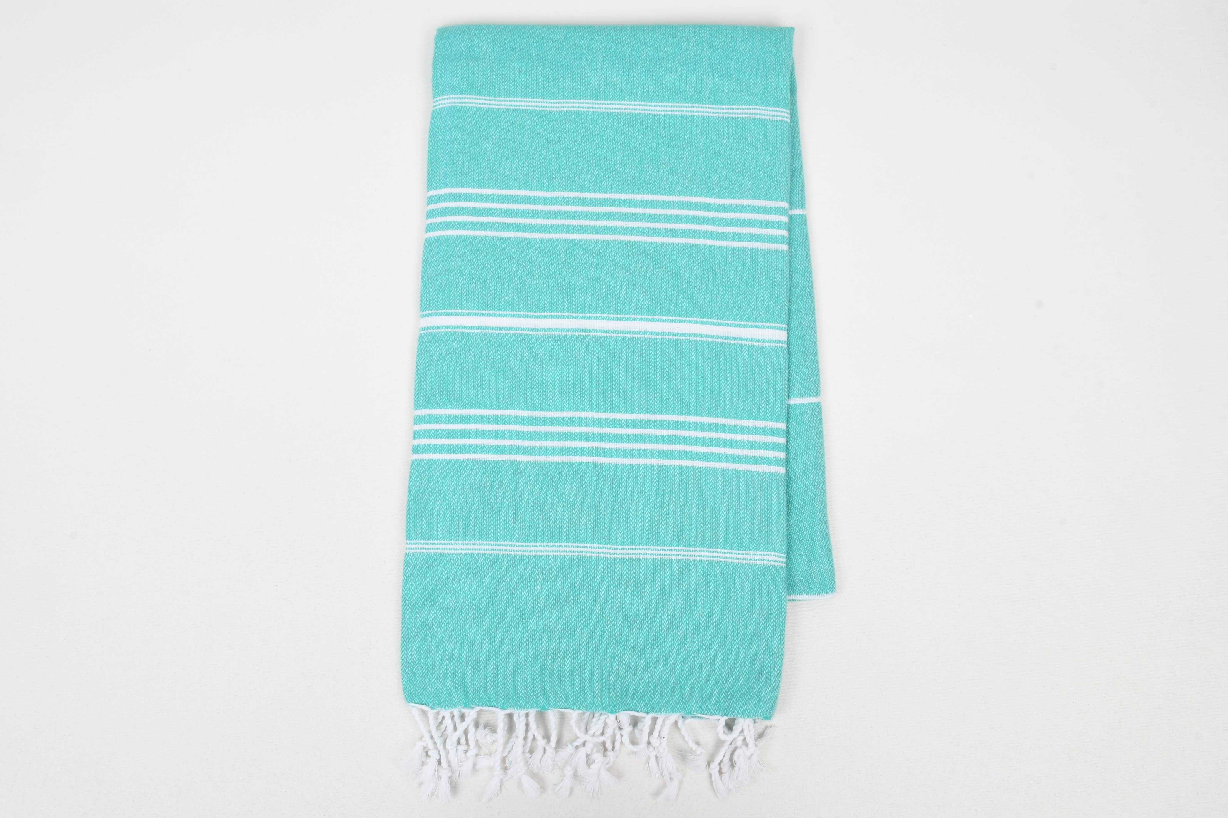 Handwoven Turkish Cotton Towel – Personalized Beach Towel