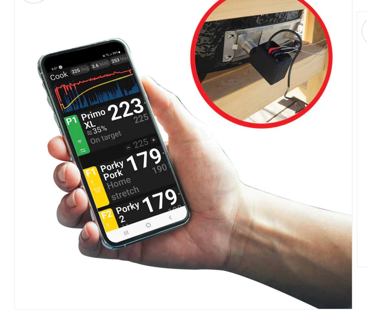 Primo Grill Controller WIFI App Controlled Temperature For Charcoal Grill