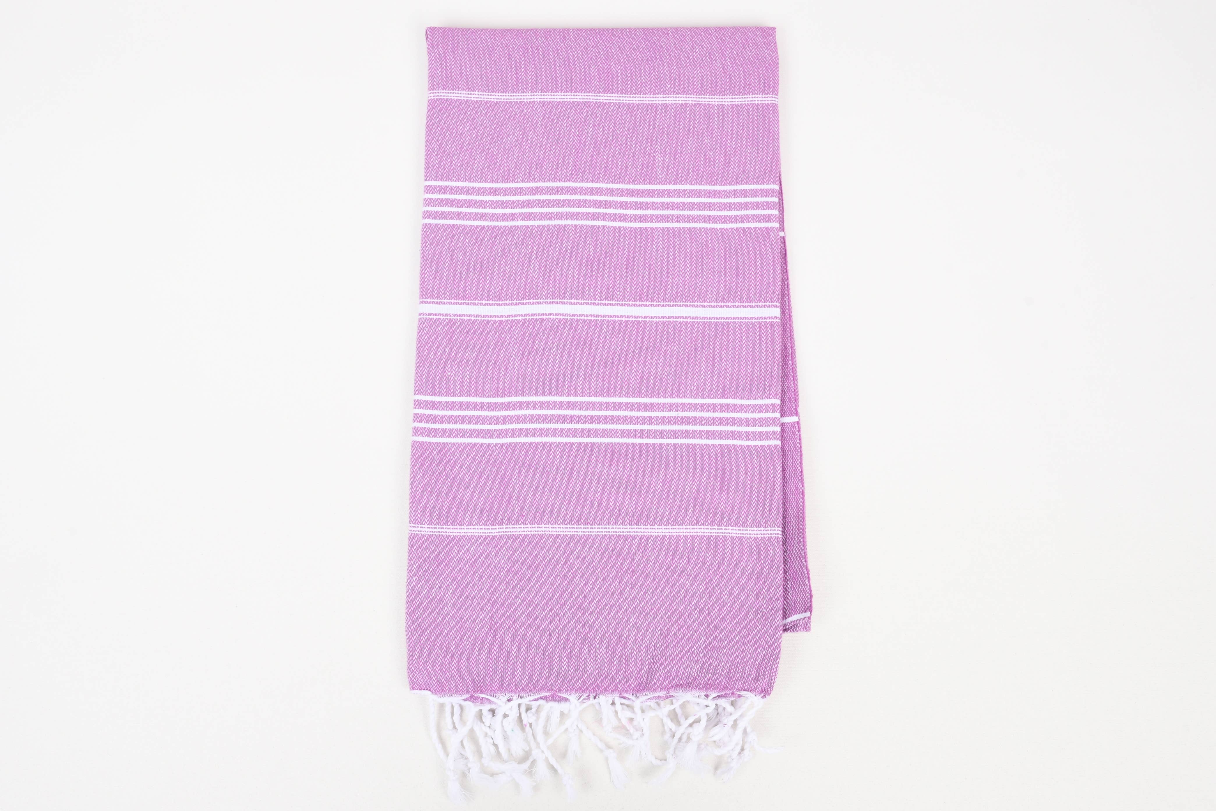 Handwoven Turkish Cotton Towel – Personalized Beach Towel