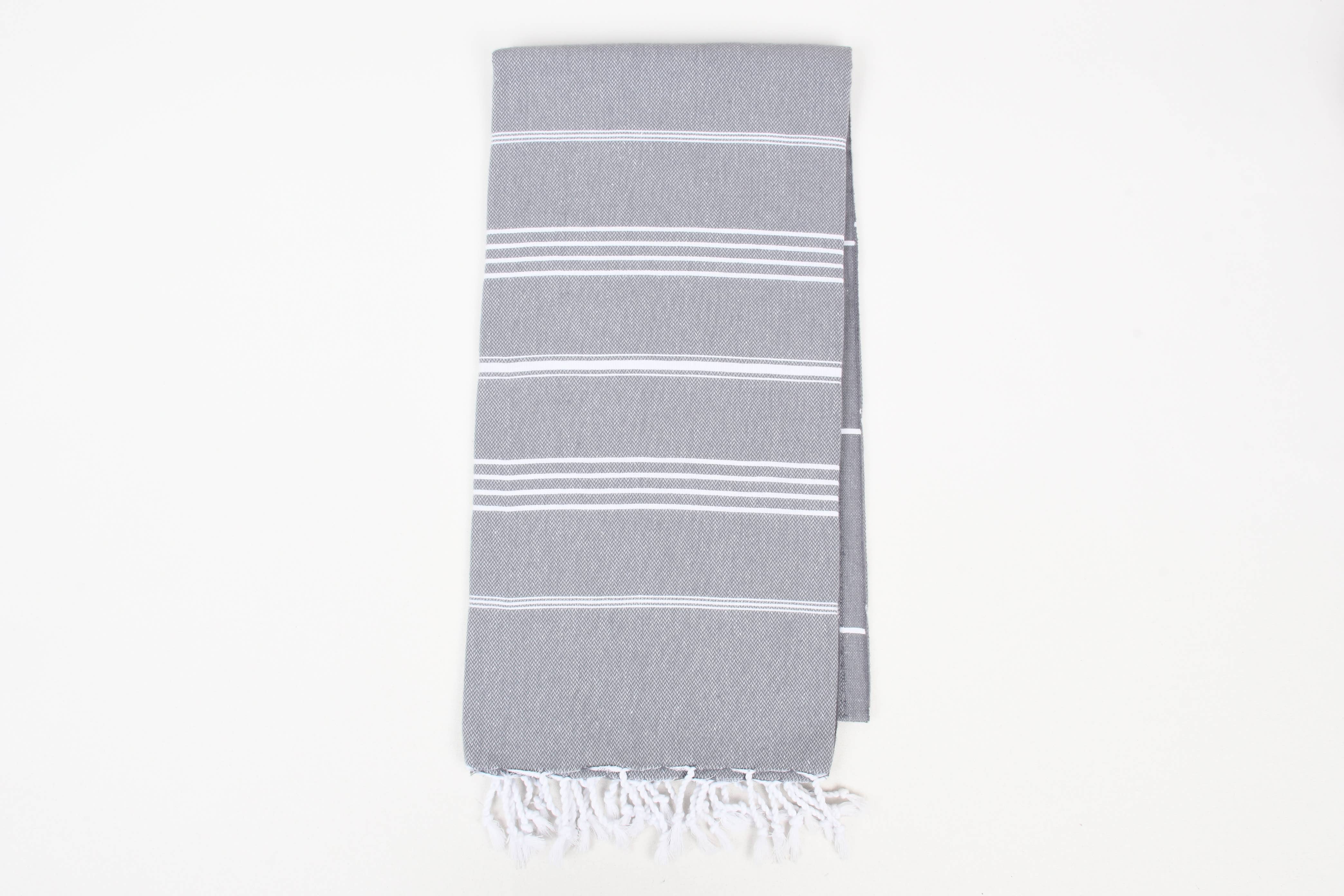 Handwoven Turkish Cotton Towel – Personalized Beach Towel