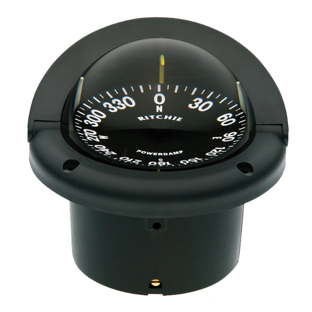 Ritchie HF-742 Helmsman Compass - Flush Mount - Black [HF-742] - Designer Investment