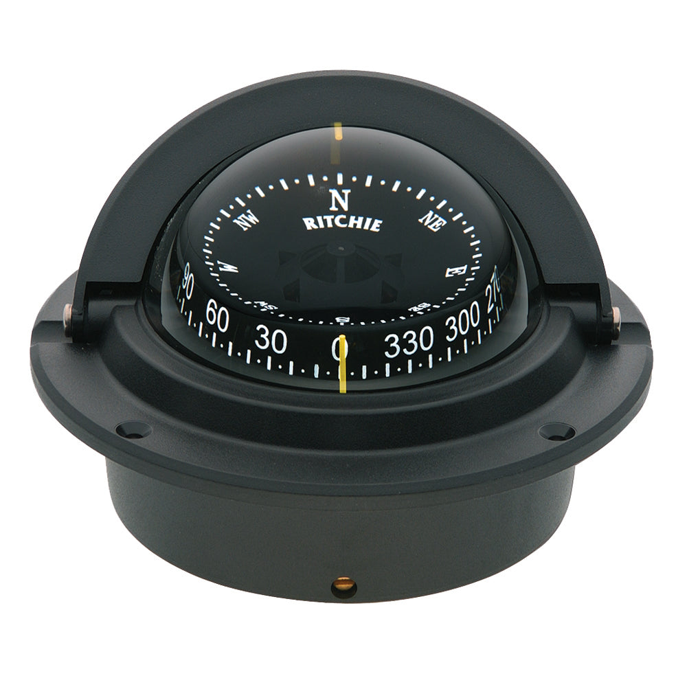 Ritchie F-83 Voyager Compass - Flush Mount - Black [F-83] - Designer Investment