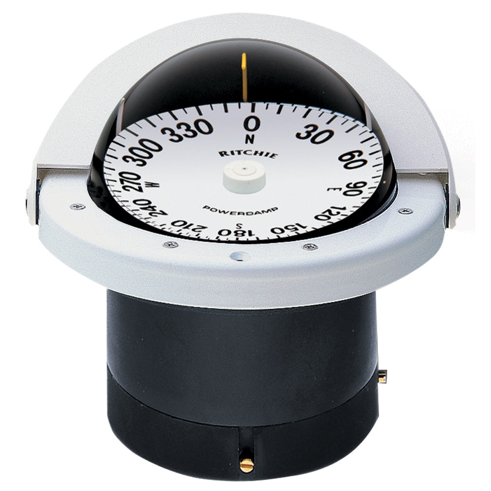 Ritchie FN-201W Navigator Compass - Flush Mount - White [FNW-201] - Designer Investment