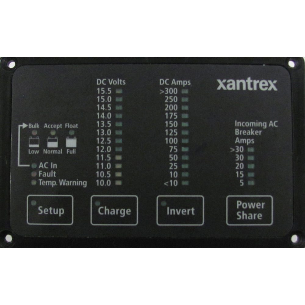 Xantrex Heart FDM-12-25 Remote Panel, Battery Status & Freedom Inverter/Charger Remote Control [84-2056-01] - Designer Investment