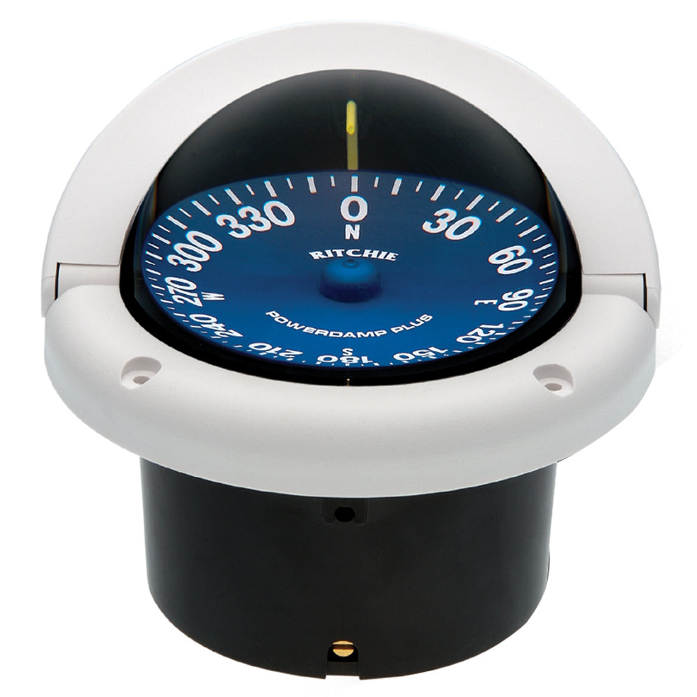 Ritchie SS-1002W SuperSport Compass - Flush Mount - White [SS-1002W] - The Smith Lake Clique