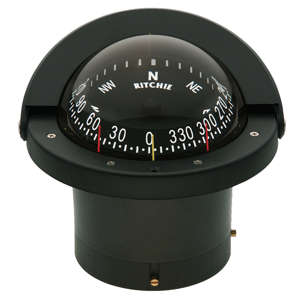 Ritchie FN-203 Navigator Compass - Flush Mount - Black [FN-203] - The Smith Lake Clique