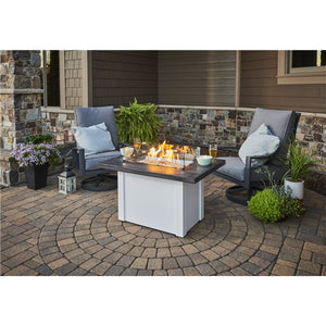 THE OUTDOOR GREATROOM CO. Driftwood Havenwood Fire Table Gas