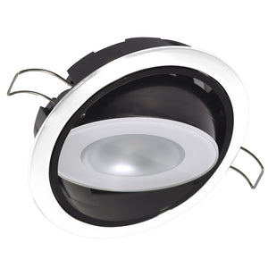 Lumitec Mirage Positionable Down Light - Spectrum RGBW Dimming - White Bezel [115127]