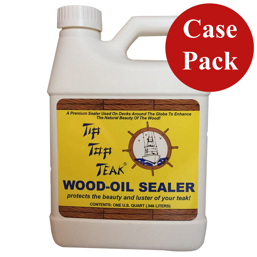 Tip Top Teak Tip Top Teak Wood Oil Sealer - Quart - *Case of 12* [TS 1001CASE]