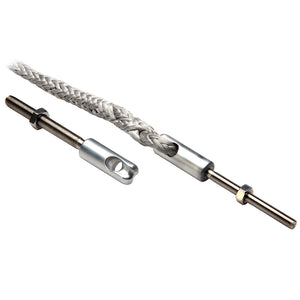 C. Sherman Johnson Splice Eye w/Threaded Stud: 1/4" -28 x 2-1/2" RH w/Splice Eye [20-62]