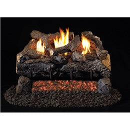 18” Evening Charred Gas Logs Only Compatible with G18 Vent-Free Burner