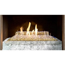 18" CONTEMPORARY GLASS BURNER ONLY